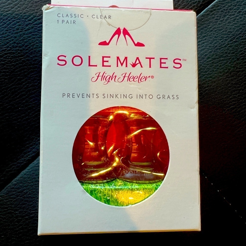 Solemates‎ High Heeler - New - prevents heels from sinking into grass